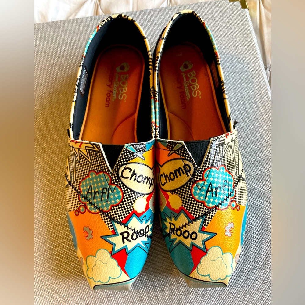 BOBS from Skechers Comic Print Flats